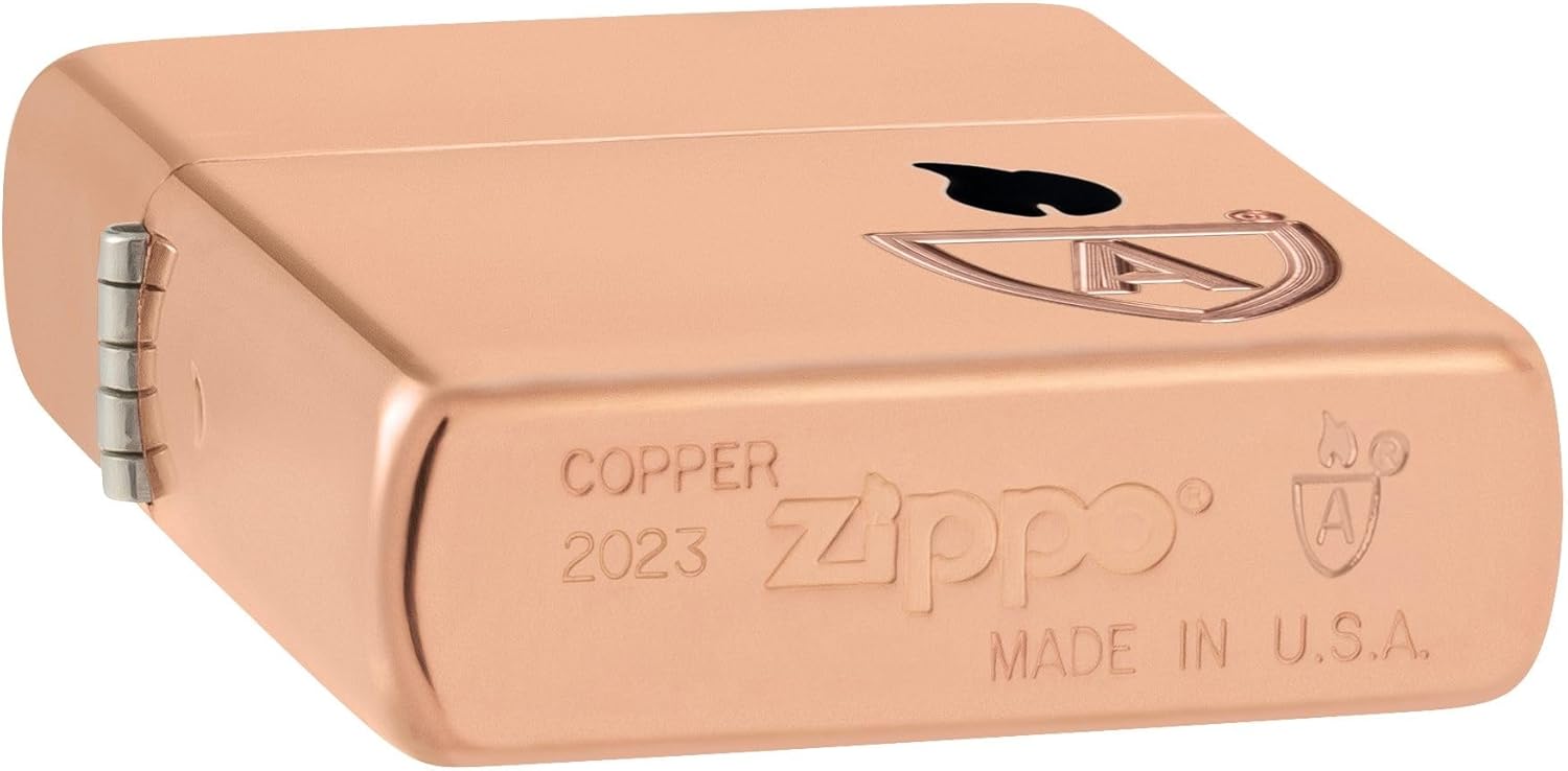 Zippo Lighter Copper Armor High Polish Collectable Limited Edition Unisex Pink Uni, Taglia unica, 46171-Rosa