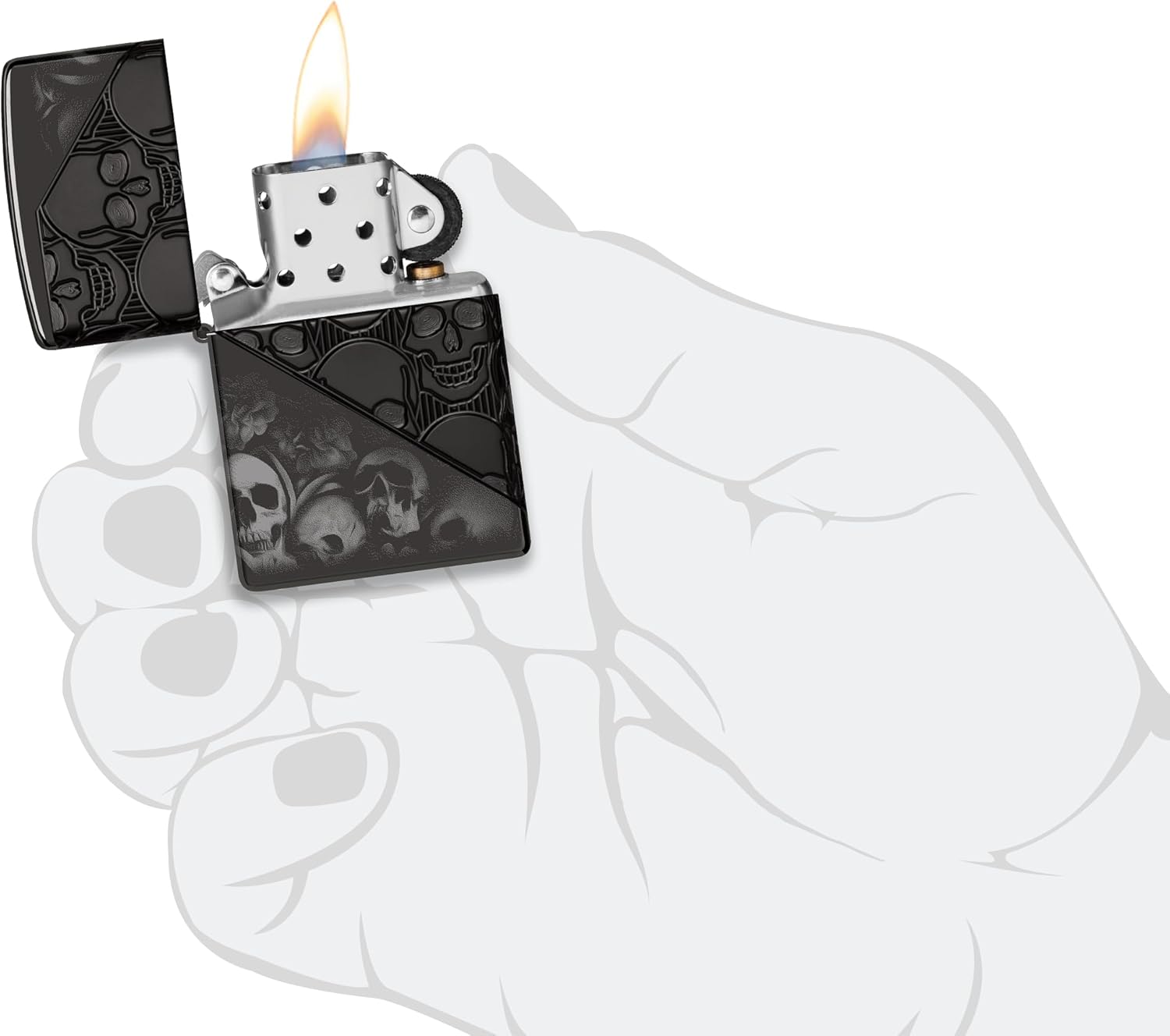 Zippo Skull Lighters