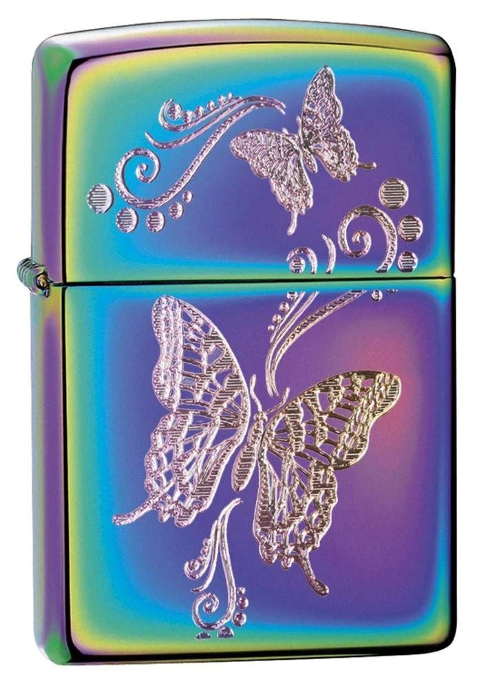 Personalized American Classic Elegant Design Lighter Zippo - Free Engraving - Christmas, Halloween & Valentines Day Gift (Gold HP)