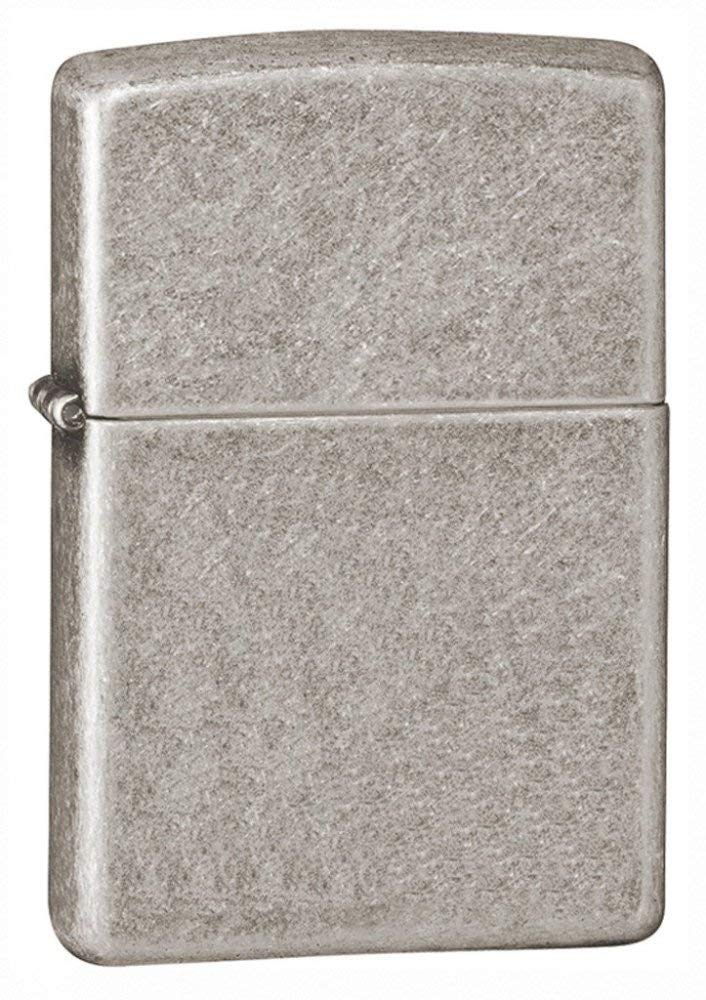 Zippo Classic Brushed Chrome Pocket Lighter - Windproof & Refillable Flip-Top Metal Lighter - Everyday Use Pocket Lighters - Luxury Lighters Made in USA
