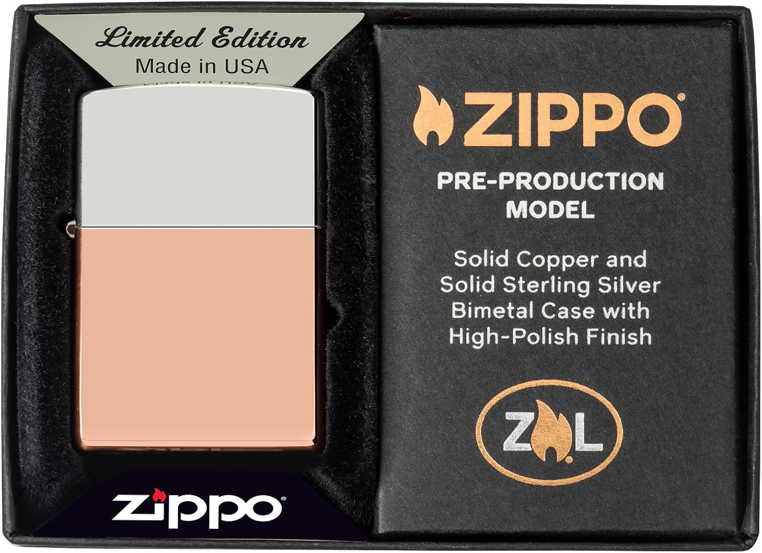 Zippo Bi-Metal Collectible Lighter 48694