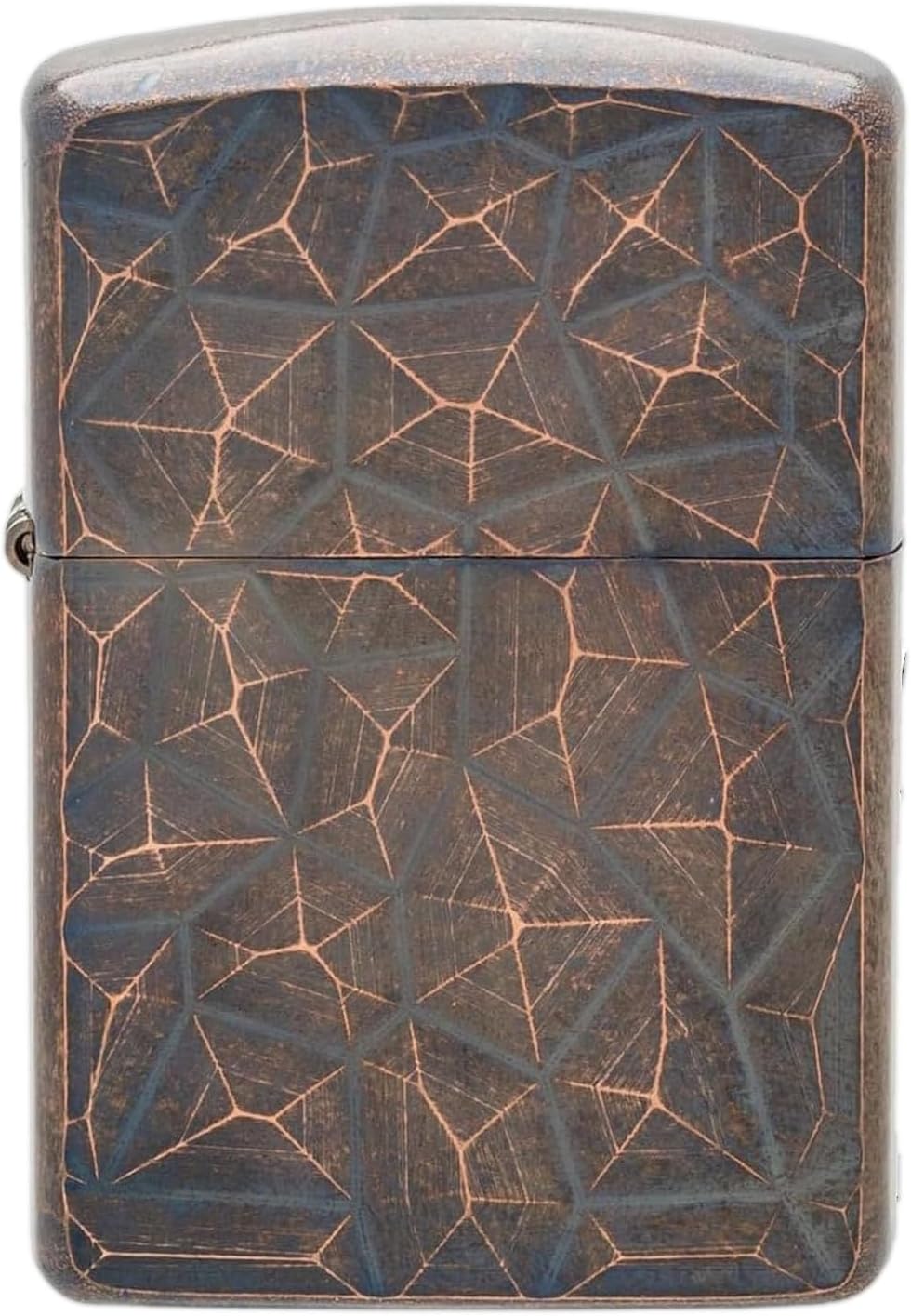 Zippo Oil Lighter with Special Sticker, Flint, Brass, Armor Base, Copper, Barrel Treatment, Double-Sided Zippo Neo Metor CpB