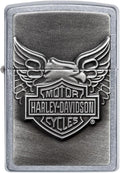 Personalized Clasic Zippo Harleey-Daviddson Windproof Oil Lighter Free Engraving (20230) - Christmas, Halloween & Valentines Day Gift