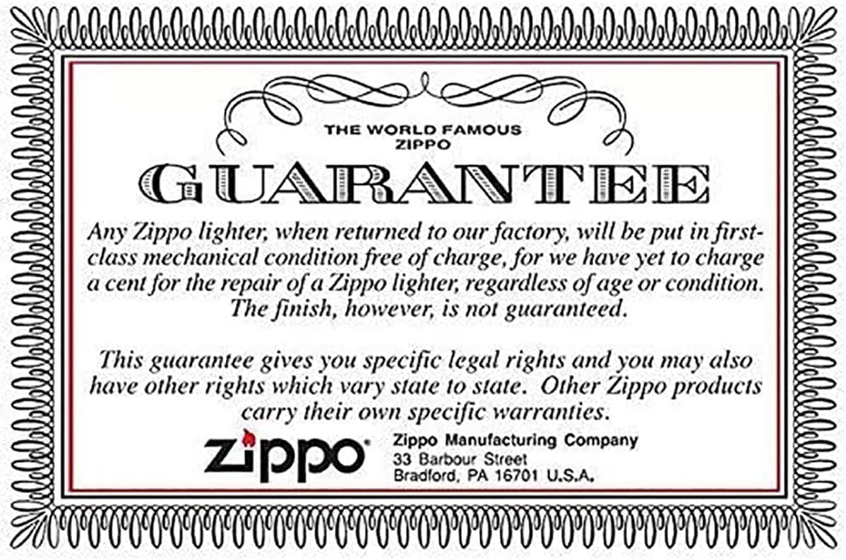 Personalized Zippo Playboy Windproof Lighter Free Engraving - Christmas, Halloween & Valentines Day Gift (Gold)