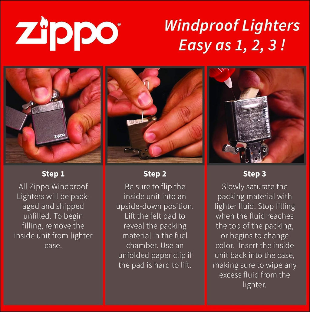 Personalized Zippo Playboy Windproof Lighter Free Engraving - Christmas, Halloween & Valentines Day Gift (Gold)