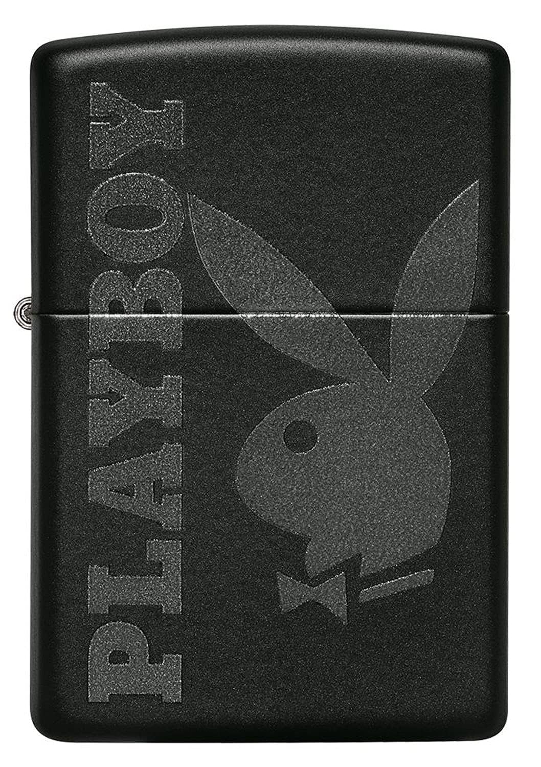 Personalized Zippo Playboy Windproof Lighter Free Engraving - Christmas, Halloween & Valentines Day Gift (Gold)